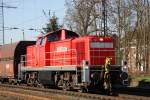 Railion 294 787-7 bei der Durchfahrt in Lintorf am 06.04.2010