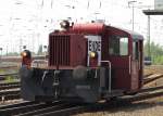 Das Ende der Lokparade am 21.5.2011 bildete diese kleine Kf Diesellokomotive.