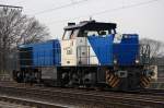 Duisport Rail 207-077-1 in Duisburg am 26.02.2011