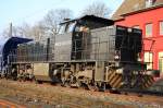 Die MRCE 500 1570 bei der Durchfahrt in Lintorf am 22.03.2011