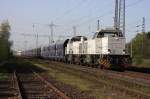 Die MAK 1206 Tilly und Beci der Oak-Capitel auf dem Weg ins Angertal in Lintorf am 10.04.2011