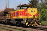 Die 545 der E&H in Lintorf am 19.04.2011