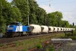 Die WLS 500-1836 bei der Durchfahrt in Lintorf am 18.05.2010
