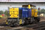 V156 der TWE (Teutoburger Wald-Eisenbahn) in Duisburg am Entenfang am 18.09.2010