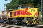 Die 547 der E&H durchfhrt Duisburg Neudorf am 07.07.2010