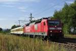 120 502 mit RAILab 1 am 10.09.12 in Wiesbaden-Biebrich.