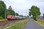 120 501-2 mit dem IC 2417 Flensburg-Kln am 10.8.12 in Brokstedt