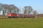 143 340-8 mit dem RB Neumnster-Pinneberg am 15.1.12 bei Wulfsmoor