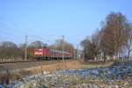 143 340-8 und 143 xxx-x als Schub mit der RB Neumnster-Pinneberg am 31.10.12 in Wulfsmoor