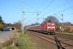 143 276-4 mit der RB Neumnster-Hamburg-Altona am 23.3.12 in Brokstedt 