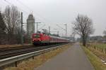 143 966-0 mit der RB Neumnster-Hamburg Altona am 15.02.13 in Brokstedt