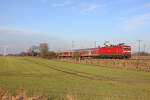 143 276-4 mit der RB Neumnster-Pinneberg am 06.03.13 bei Quarnstedt