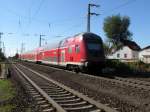 RB 15724 bei der Ausfahrt aus Weiterstadt am 05.Sept.2013