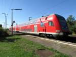 RB 15757 bei der Einfahrt in den Bahnhof Weiterstadt am 05.Sept.2013