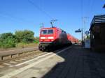 RB 15723 im Bahnhof Weiterstadt am 05.Sept.2013