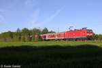 143 276-4 mit der RB Neumnster-Pinneberg am 04.06.13 bei Arpsdorf