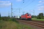 152 130-1 mit einem Gterzug Richtung Sden am 16.9.12 in Wrist 