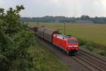 152 033-7 mit einem Gterzug Richtung Maschen am 28.9.12 in Ramelsloh