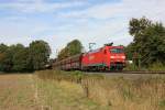 152 062-6 mit einem Gterzug Richtung Sden am 8.10.12 in Ratingen Tiefenbroich