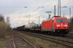 DB Schenker / Green Cargo mit ihrer 185 403-3 in Lintorf am 26.03.2011