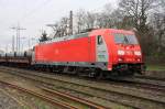 DB Schenker / Green Cargo mit ihrer 185 403-3 in Lintorf am 26.03.2011