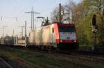 Die ITL 185 598-0, aufgenommen in Lintorf am Supersamstag den 09.04.2011