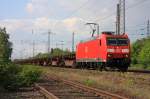 Die DB 185 060-1 in Lintorf. Aufgenommen am 04.05.2011