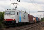 185 636-8 der ERS Railways in Porz Wahn am 17.06.2011 
