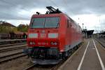Am 10.10.11 stand 185 100-5 im Bahnhof Villingen (Schwarzwald)
