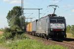 ES 64 F4-999 der ERS Railways in Porz Wahn am 15.07.2011