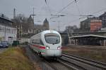 Ein ICE-T am 4,3,12 in Wuppertal-Steinbeck