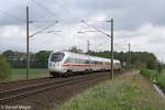 Der ICE-TD 605 506 bei Quarnstedt am 12.05.2013