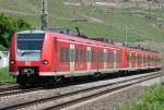 Der 426 539-3 und ein 425 fuhren in DT die RB81 zum nchstens Halt Winningen am 05.06.2010