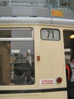 Detail REKO-Zug in Berlin, November 2007