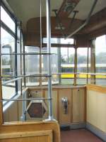 Im REKO-Beiwagen in der Schleife Hohensch�nhausen, Zingster Strasse, Berlin Oktober 2009