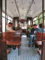 Unnenansicht - Beiwagen 1707 w�hrend der Themenfahrt Sommer 2008