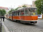 TATRA KT4D - Tw 422 - am Hackschen Markt, Heckansicht Sommer 2008