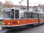 Tw 482 w�hrend einer Themenfahrt Herbst 2006 in Berlin