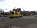 Doppeltraktion T6A vor dem Bahnhof Sch�neweide, Berlin 2006