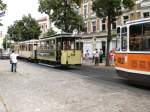 Pause bei der August-Themenfahrt in Johannisthal, Berlin 9.