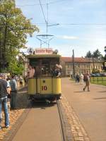 Tw 10 in Alt-Schm�ckwitz (Uferbahn) 17.5.2009