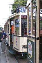 Blick zum Tw 3802, Themenfahrt nach Wedding, Berlin