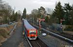 474 096-5 und 474 055-1 mit der S1 von Wedel nach Poppenbttel am 03.03.2013 in Blankenese.