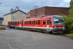 628/928 424 als Sonderpendler anlssig des Festes 150 Jahre Werk Neumster am 19.6.11 