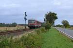 628/928 317 als RB Puttgarden-Lbeck am 15.9.12 bei Rellin