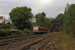 628 540 als RB 47 nach Remscheid-Gldenwerth am 6.10.12 in Wuppertal-Rauental