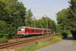 628/928 609 als RB Braunschweig-Bad Harzburg am 25.08.13 in Bad Harzburg