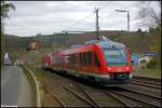 648 201-1 (DB Regio) in Scheuerfeld (Sieg) am 29.10.2012.