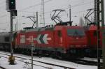 185 588-1 von HGK stand am 03.01.2011 in Krefeld-Hbf abgestellt.