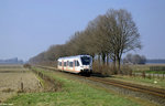 VT352 als 32247 (Nijmegen - Roermond) am 12.03.2016 bei Oirlo.